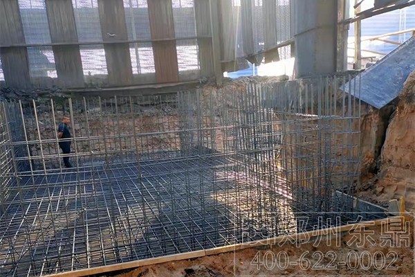 內蒙古煤泥烘干機項目土建現(xiàn)場