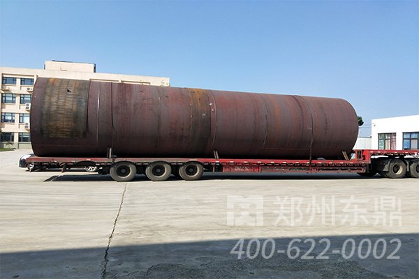 山西朔州煤泥烘干機設備裝車發(fā)貨現場